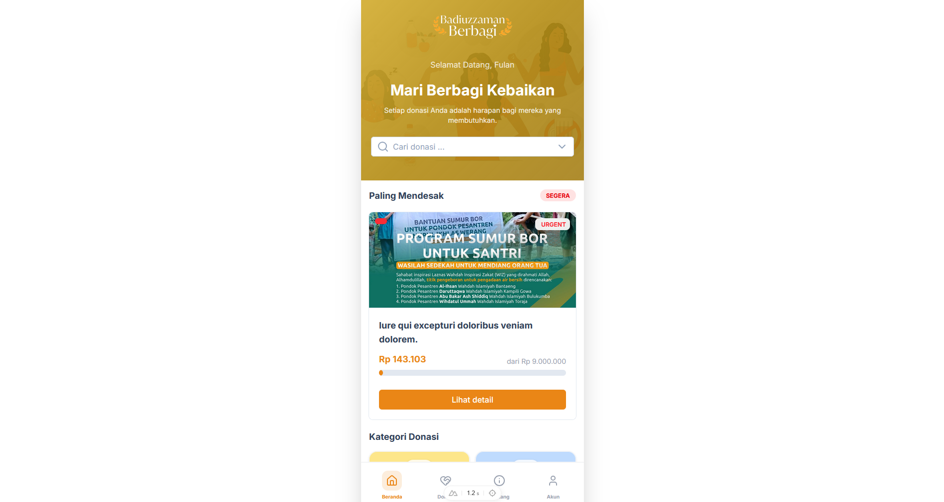 Badiuzzaman Berbagi