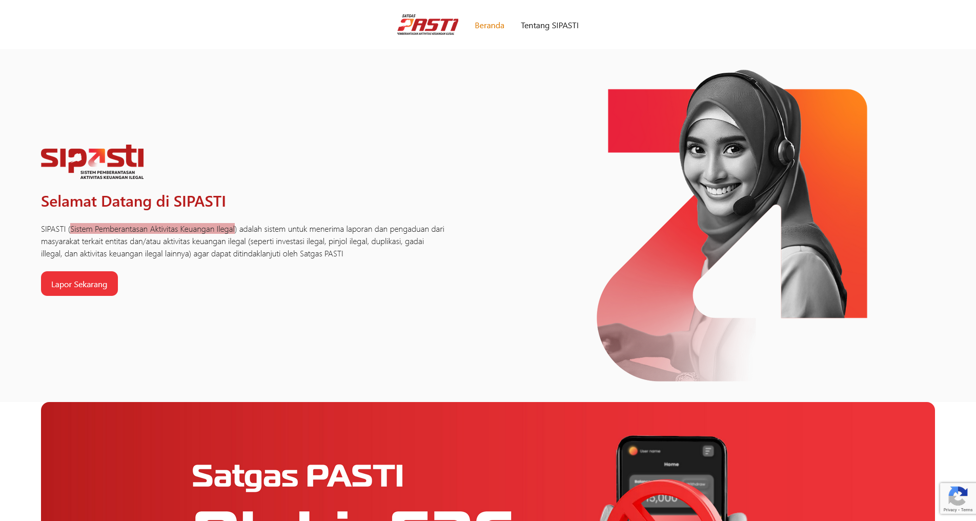 SIPASTI Dashboard